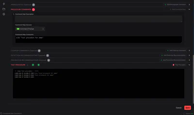 MACAT Create Procedure step 3