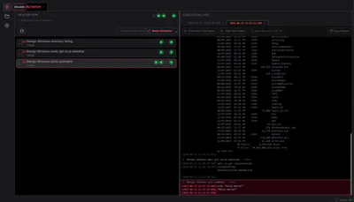 MACAT Run Simulation